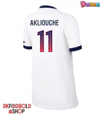 Paris Saint-Germain Maghnes Akliouche #11 Udebanetrøje Dame 2026-27 Kort ærmer Paris Saint-Germain Maghnes Akliouche #11 Udebanetrøje Dame 2026-27 Kort ærmer